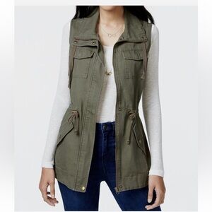 American Rag Green Utility Vest
